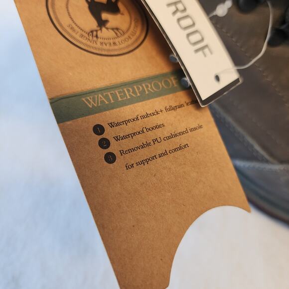 Elkwoods Waterproof Sears leather and man made upper 10.5D main image 4
